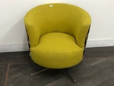 ORLA KIELY LILY ARMCHAIR IN COSMEA DIJON AND LIFFEY YELLOW OLIVE - RRP £749