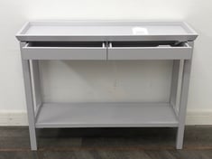 LAURA ASHLEY CONWAY SILVER CONSOLE - RRP £215