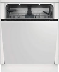 BEKO FREESTANDING FULL SIZE INTEGRATED DISHWASHER - MODEL NO. DIN59420D - RRP £247