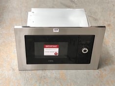 CDA BUILT IN MICROWAVE OVEN IN STAINLESS STEEL - MODEL NO. VM550SS - RRP £220