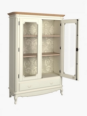 LAURA ASHLEY PROVENCALE 2 DOOR 1 DRAWER ARMOIRE IN CLIFTON IVORY OAK - RRP £1,875