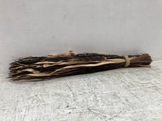 6 X STONE THE CROWS CHOCO BROWNS / NATURAL TWIGS BUNCH - HGT 100CM - TOTAL RRP £72