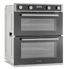 MONTPELLIER BUILT UNDER DOUBLE OVEN IN BLACK - MODEL NO. DO3550UB - RRP £359 (LOCATION A)