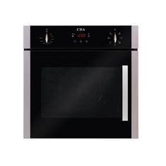 CDA BUILT IN SINGLE ELECTRIC OVEN IN STAINLESS STEEL / BLACK - MODEL NO. SC620SS/2 - RRP £350 (LOCATION A)