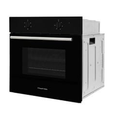 RUSSELL HOBBS BUILT IN SINGLE FAN OVEN IN BLACK - MODEL NO. RHFEO7004B - RRP £159