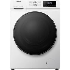 HISENSE FREESTANDING WASHING MACHINE IN WHITE - MODEL NO. WFQA8014EVJM - RRP £329