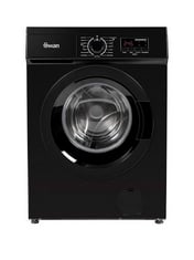 SWAN FREESTANDING WASHING MACHINE IN BLACK - MODEL NO. SW75110B - RRP £229