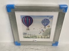 CATHERINE J. STEPHENSON 'WITH FRIENDS ALL THINGS ARE POSSIBLE' EMBELLISHED FRAMED PRINT - RRP £140