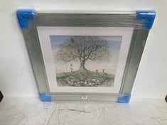 CATHERINE J. STEPHENSON 'RISE AND SHINE' FRAMED PRINT - RRP £155