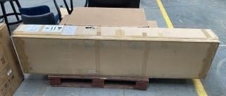 PALLET OF JOHN LEWIS FURNITURE PARTS TO INCLUDE 4 DOOR 3 DRAWER SIDEBOARD (1 OF 3)