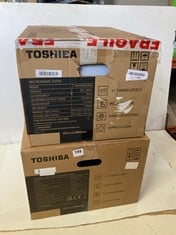 TOSHIBA 20L 800W MICROWAVE OVEN IN WHITE MODEL NO- MM-EM20P(WH) AND TOSHIBA DIGITAL SOLO MICROWAVE OVEN IN BLACK MODEL NO - ML-EM23P(BS)