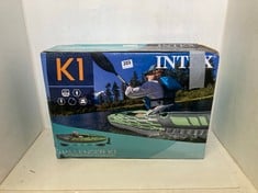 INTEX SPORT SET COLLECTION CHALLENGER K1 INFLATABLE SINGLE PERSON KAYAK