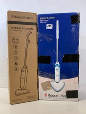 2 X RUSSELL HOBBS STEAM&CLEAN STEAM MOP MODEL NO- RHSM1001-G