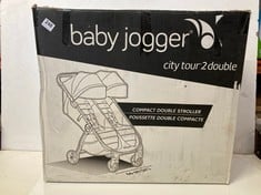 PITCHBLACK CITY TOUR 2 DOUBLE BABY JOGGER PUSHCHAIR - RRP £349