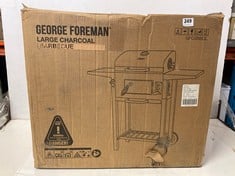 GEORGE FOREMAN LARGE CHARCOAL BARBECUE MODEL NO- GFCSBBQL - RRP £109