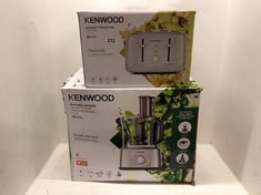 KENWOOD MULTIPRO EXPRESS ALL IN ONE SYSTEM FOOD PROCESSOR TO INCLUDE KENWOOD ELEGANCY COLLECTION 4-SLICE TOASTER