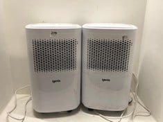 2 X IGENIX 12 LITRE PER DAY DEHUMIDIFIER MODEL NO-IG9813 TOTAL RRP- £319.98