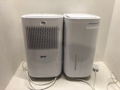 2 X IGENIX 12 LITRE PER DAY DEHUMIDIFIER MODEL NO-IG9813 TOTAL RRP- £319.98