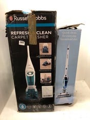 LAKELAND 2-IN-1 VACUUM CLEANER TO INCLUDE RUSSELL HOBBS REFRESH & CLEAN CARPET WASHER