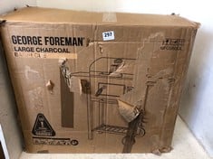 GEORGE FOREMAN LARGE CHARCOAL BARBECUE MODEL NO-GFCSBBQL RRP- £149