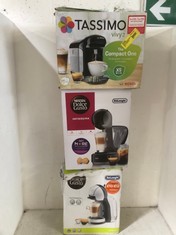 3 X ASSORTED COFFEE MACHINES TO INCLUDE BOSCH TASSIMO VIVY2 COFFEE MACHINE