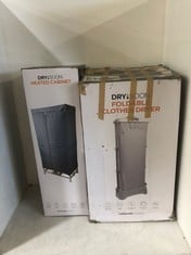 LAKELAND DRY-SOON FOLDABLE CLOTHES DRYER TO INCLUDE LAKELAND DRY-SOON HEATED CABINET TOTAL RRP- £210