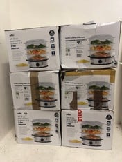 6 X STIR IT UP AND MAKE A MEAL OF IT 3 TIER STEAMER