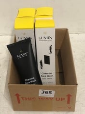 5 X LUMIN CHARCOAL FACE WASH 100ML EXP: 03/2027