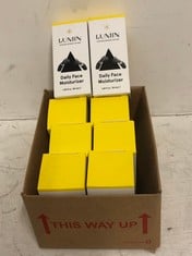 8 X LUMIN DAILY FACE MOISTURIZER 50ML EXP: 04/2027