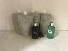 7 X MOLTON BROWN PRODUCTS TO INCLUDE MOLTON BROWN WILD MINT & LAVANDIN BATH & SHOWER GEL