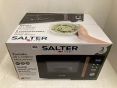 SALTER TORONTO 20L DIGITAL MICROWAVE