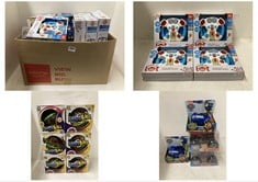 BOX OF ASSORTED KIDS TOYS TO INCLUDE LITTLE TOT VROOM VROOM STEERING WHEEL PLAY TOY