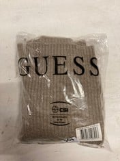 GUESS WOMEN'S CASHMERE JUMPER - LIGHT BROWN SIZE XS