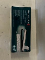 REMINGTON SHINE THERAPY HAIR STRAIGHTENER - WHITE