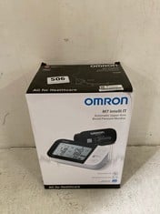 OMRON M7 INTELLI IT AUTOMATIC UPPER ARM BLOOD PRESSURE MONITOR