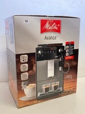 MELITTA AVANZA AUTOMATIC COFFEE MACHINE SERIES 600 IN COLOUR MYSTIC TITAN-RRP £315