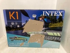 INTEX CHALLENGER K1 INFLATABLE KAYAK - RRP £140