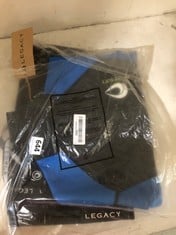 LEGACY AXIS 3/2 JUNIOR SHORTY WETSUIT - BLACK/BLUE SIZE XXL