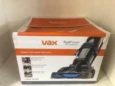 VAX DUAL POWER CARPET WASHER - MODEL NO.: ECR2V1P TO INCLUDE VAX STEAM CLEANER STEAM MOP