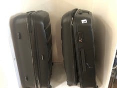 2 X AMERICAN TOURISTER LARGE HARD SHELL SUITCASES - BLACK