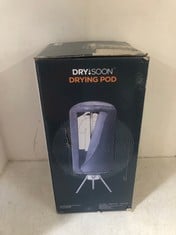 DRYSOON HEATED CLOTHES AIRER DRYING POD - RRP £110