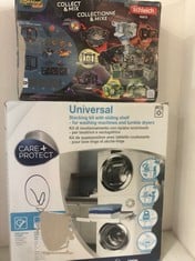 CARE+PROTECT UNIVERSAL STACKING KIT WITH SLIDING SLELF FOR WASHING MACHINES