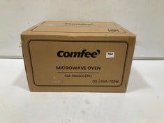 COMFEE 700W 20L MICROWAVE OVEN MODEL NO- CM 5202CC IN BLACK AND COMFEE 700W 20L MICROWAVE OVEN MODEL NO- CM 5202CC IN WHITE