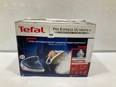 TEFAL PRO-EXPRESS ULTIMATE II STEAM GENERATOR IRON AND TEFAL ULTRAGLIDE ANTI-CALC PLUS STEAMER