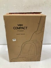 RUSSELL HOBBS STEAM & CLEAN STEAM MOP AND VAX COMPACT POWER CARPET WASHER