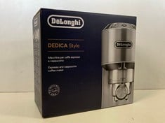 DELONGHI EC685BK DEDICA DELUXE ESPRESSO MACHINE - RRP £230