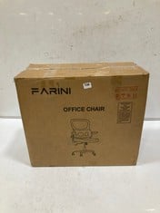 FARINI ERGONOMIC OFFICE CHAIR IN GREY - RRP £109