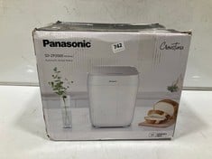 PANASONIC CROUSTINA AUTOMATIC BREAD MAKER IN WHITE MODEL NO - SD-ZP2000 W - RRP £255