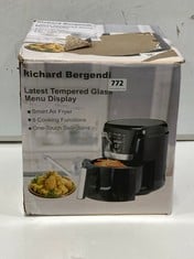 RICHARD BERGENDI 1450W DIGITAL AIR FRYER WITH 8 PRESETS COOKING MODES