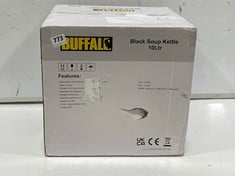 BUFFALO L715 BLACK SOUP KETTLE 10L